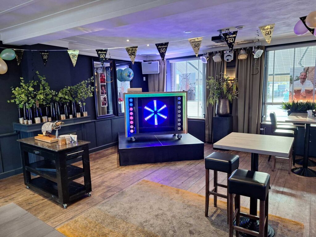 dj booth industrial fan